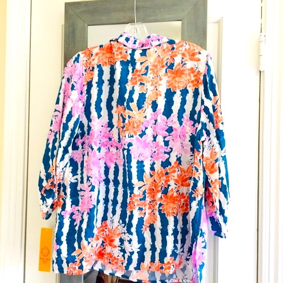 Ruby Rd Floral Blouse - Picture 3 of 9